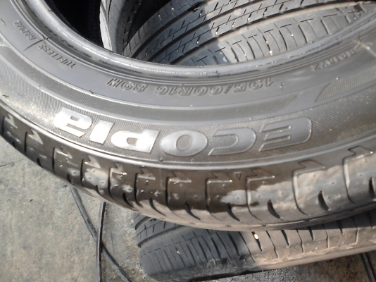 195/60R16 BRIDGESTONE ECOPIA ปี 2012 ชุด 4 เส้น TEL.081-427-3941 195/60R16 BRIDGESTONE ECOPIA ปี 2012 ชุด 4 เส้น TEL.081-427-3941