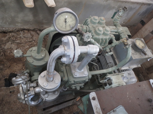 เครื่องปั๊มแก๊ส พร้อมใช้งาน