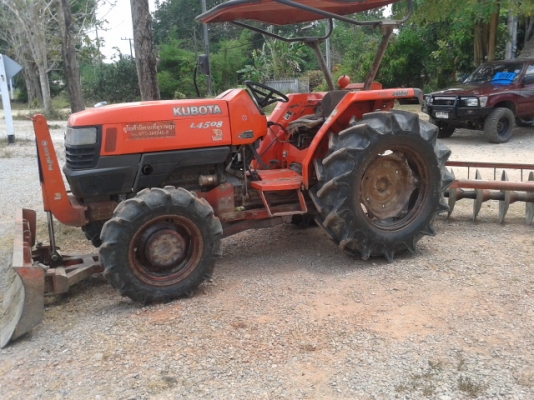 รถไถคูโบต้า..4508 พร้อมใช้งาน  เล่มพร้อม...ติดมือ