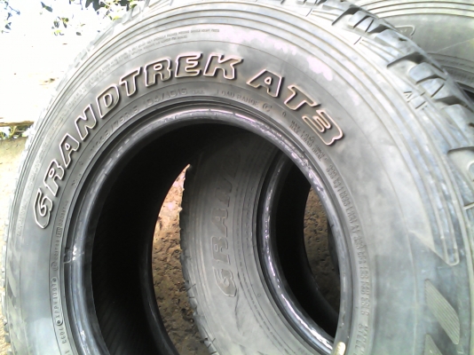 235/75R15 DUNLOP GRANDTREK AT3 มี 3 เส้น TEL.081-427-3941 235/75R15 DUNLOP GRANDTREK AT3 มี 3 เส้น TEL.081-427-3941