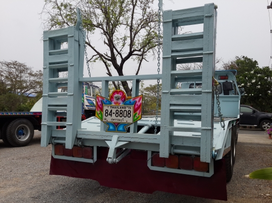 ขายรถเทรลเลอร์ 10 ล้อ ISUZU ROCKY เครื่อง 6BG1 = 175 แรงม้า รถ 2 เพลา บรรทุกรถเกี่ยวข้าว