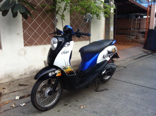 Yamaha Fino Extreme ดำ น้ำเงิน ขาว สวย เครื่องดี