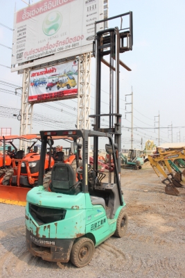 มี VDO รถ ฟอร์คลิฟต์ Mitsubichi FGE18T เสา 4 เมตร