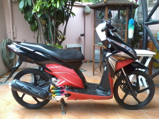 ขายClick 110i ปี55 ไมล์ขาว ล้อแม็ก รถเครื่องเดิมๆสภาพดี