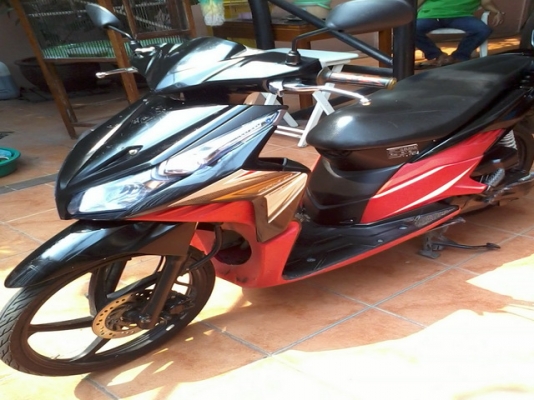 ขายClick 110i ปี55 ไมล์ขาว ล้อแม็ก รถเครื่องเดิมๆสภาพดี