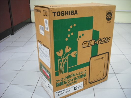 เครื่องฟอกอากาศ Toshiba รุ่น CAF-C4A สำหรับห้อง 32 ตรม.