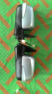 กระจกมองข้างไฟฟ้าดีแมค ไฟเลี้ยวยาว ของแท้มือสอง