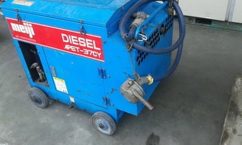 ขาย - เครื่องปั๊มลม MEJI : APET37CY เครื่องดีเซล 1 สูบ แบบ air screw ลมออกตลอดเวลา