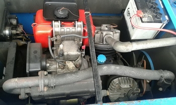 ขาย - เครื่องปั๊มลม MEJI : APET37CY เครื่องดีเซล 1 สูบ แบบ air screw ลมออกตลอดเวลา