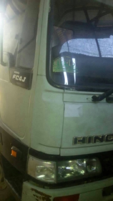 6 ล้อติดเครน(เฮียบ) 3 ตัน HINO FC4J 140 แรง ปี 2540 สภาพดี พร้อมใช้งาน