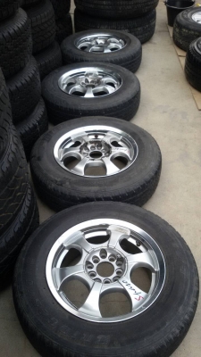 ล้อขอบ 15 5รุ 114 พร้อมยางชุดล่ะ 3,800