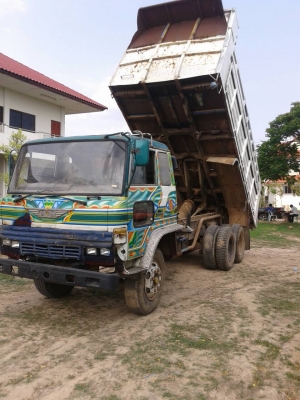 ขายสิบล้อดั้มหัวยาววางหัวใหม่เพลาเดียวเครื่อง 6BD1