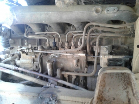 ขายสิบล้อดั้มหัวยาววางหัวใหม่เพลาเดียวเครื่อง 6BD1