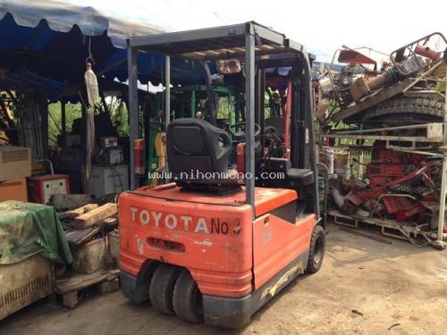 รถยกไฟฟ้า TOYOTA 5FBE15 รหัสสินค้า : 80802299 หรือเพิ่มเติมไดที่ www.nihonmono.com รถยกไฟฟ้า TOYOTA 5FBE15 รหัสสินค้า : 80802299 หรือเพิ่มเติมไดที่ www.nihonmono.com