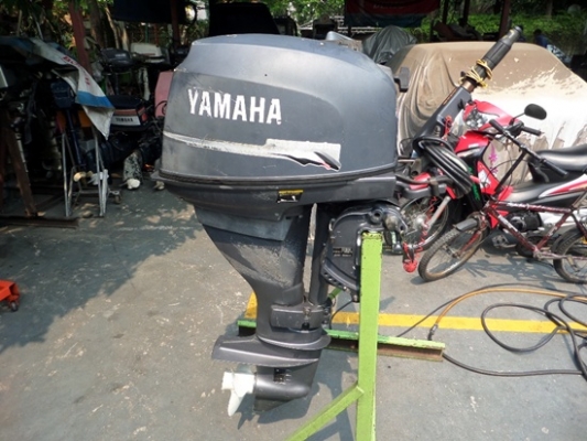 เครื่องเรือYAMAHA 25 แรง 4 จังหวะ สภาพพร้อมใช้