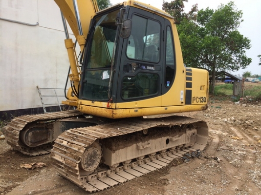 ขายรถขุด KOิMATSU PC130-6  เก่านอก ไฟฟ้าเต็ม
