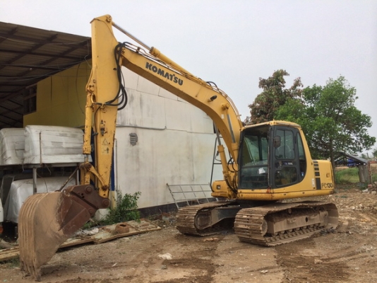 ขายรถขุด KOิMATSU PC130-6  เก่านอก ไฟฟ้าเต็ม