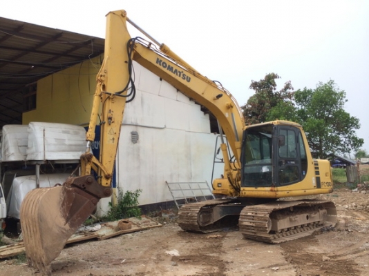 ขายรถขุด KOิMATSU PC130-6  เก่านอก ไฟฟ้าเต็ม