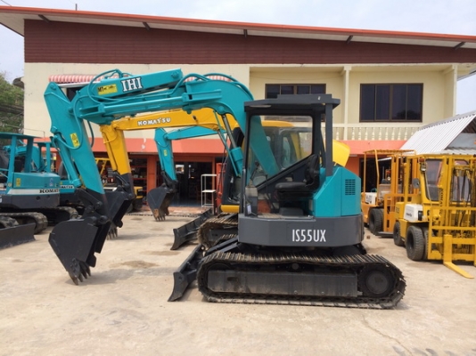 ขายรถขุด IHI  IS55UX  ปั้มพ์นิ้ว คอนโทรลน้ำมัน