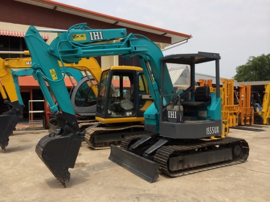 ขายรถขุด IHI  IS55UX  ปั้มพ์นิ้ว คอนโทรลน้ำมัน