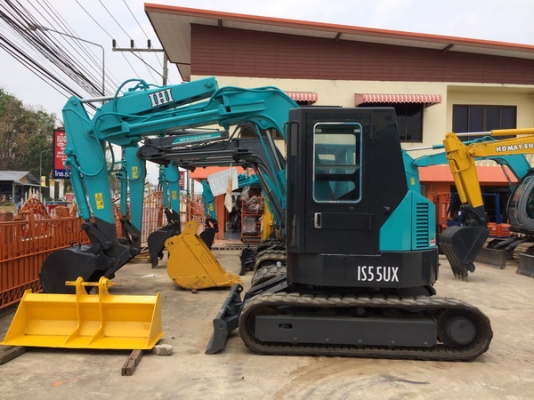 ขายรถขุด IHI  IS55UX  ปั้มพ์นิ้ว คอนโทรลน้ำมัน มีเก๋ง คันที่2