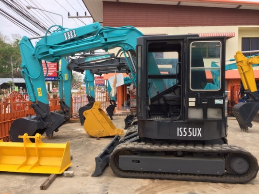 ขายรถขุด IHI  IS55UX  ปั้มพ์นิ้ว คอนโทรลน้ำมัน มีเก๋ง คันที่2