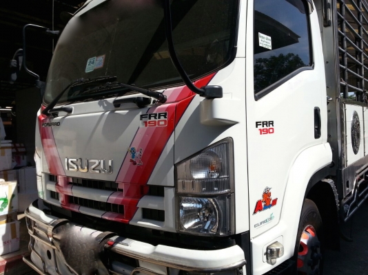 รถอีซูซุ 6 ล้อ ( ไม่ดั้ม )  FRR  190 แรงม้า. ปี 55  ( รถวิ่ง 4xx,xxx กม. )    สนใจติดต่อ  081 - 6079515