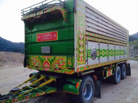 ขายรถสิบล้อ hino FM1A  344 ปี 54 พ่วงแม่ลูก ดั้มเนียม อู่ราชเจริญ รถสวยพร้อมใช้งาน