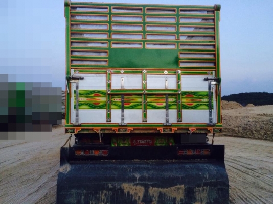 ขายรถสิบล้อ hino FM1A  344 ปี 54 พ่วงแม่ลูก ดั้มเนียม อู่ราชเจริญ รถสวยพร้อมใช้งาน