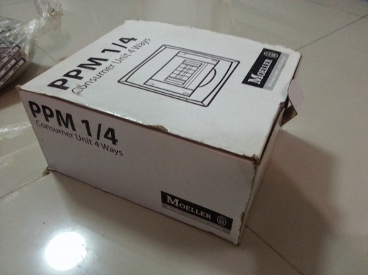 ตู้เบรคเกอร์ 4 ช่อง Consumer Unit พร้อมเบรคเกอร์ครบชุด ตู้เบรคเกอร์ 4 ช่อง Consumer Unit พร้อมเบรคเกอร์ครบชุด