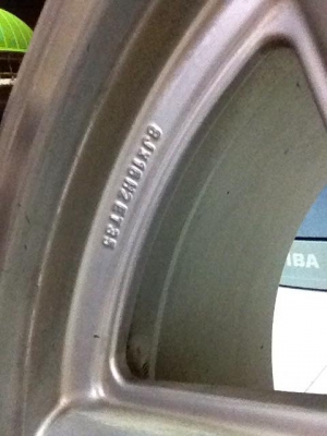 ขายแม็ก AC schnizer germanyแท้ 5รู120 ขอบ16 กว้าง8et35 สภาพดี  ราคา13900บาท โทร0924462525โส