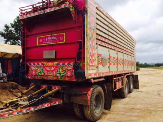 ขายรถสิบล้อ hino FM1A  344 ปี 54 ปลายปี พ่วงแม่ลูก ดั้มเนียม อู่ราชเจริญ รถสวยพร้อมใช้งาน