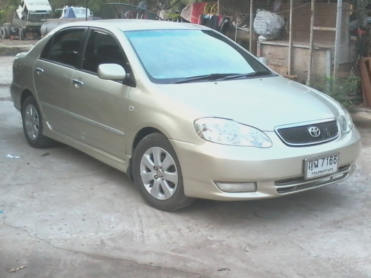 ขายด่วนครับ TOYOTA ALTIS 1.8 E.VVTI  AUTO ไฟฟ้าครบ รถสวยพร้อมใช้เลยครับ สีน้ำตาล พร้อมใช้ครับ เอกสารพร้อมโอน นะครับ