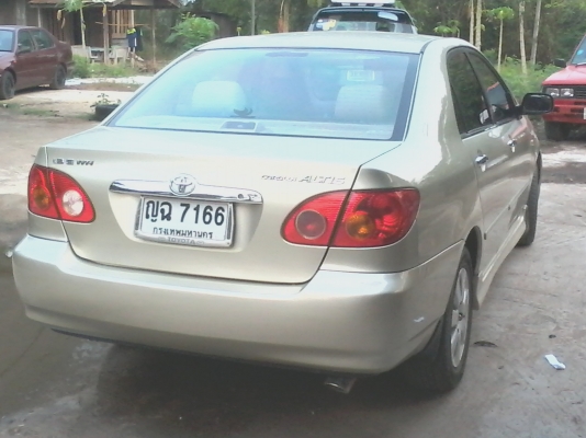 ขายด่วนครับ TOYOTA ALTIS 1.8 E.VVTI  AUTO ไฟฟ้าครบ รถสวยพร้อมใช้เลยครับ สีน้ำตาล พร้อมใช้ครับ เอกสารพร้อมโอน นะครับ