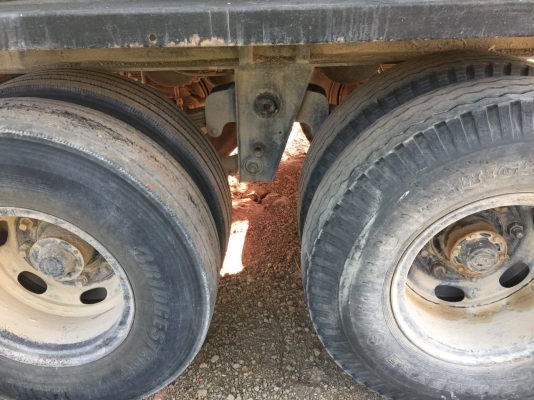 หางลูกพ่วงดั้ม 3 คานปี 50 ของสามมิตร สภาพสวยเดิมๆ ไม่เคยล้ม