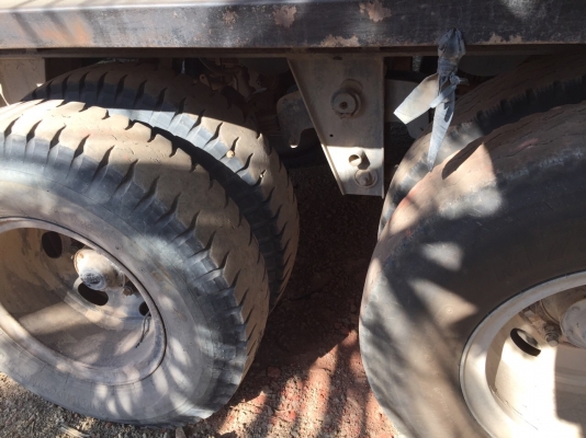 หางลูกพ่วงดั้ม 3 คานปี 50 ของสามมิตร สภาพสวยเดิมๆ ไม่เคยล้ม