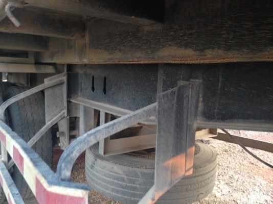 หางลูกพ่วงดั้ม 3 คานปี 50 ของสามมิตร สภาพสวยเดิมๆ ไม่เคยล้ม