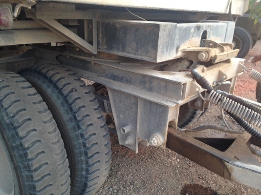 หางลูกพ่วงดั้ม 3 คานปี 50 ของสามมิตร สภาพสวยเดิมๆ ไม่เคยล้ม