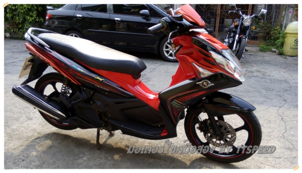 ขาย Nouvo SX 125i หัวฉีดล้อแม็กปี 55 เล่มครบ