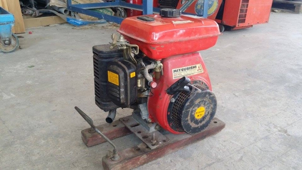 เครื่องยนต์เก่าญี่ปุ่น MITSUBISHI รุ่น G510L  เครื่องยนต์ติดง่าย สภาพพร้อมใช้งาน