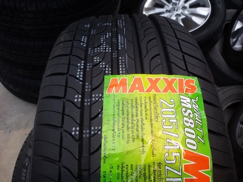 ขายยาง205/45/17 ปี 15 MAXXIS MS800 4เส้น8500 ขายยาง205/45/17 ปี 15 MAXXIS MS800 4เส้น8500
