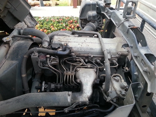 ขายรถ 6 ล้อ HINO MEGA 150แรง ตู้บรรทุก ยาว5.50 เมตร