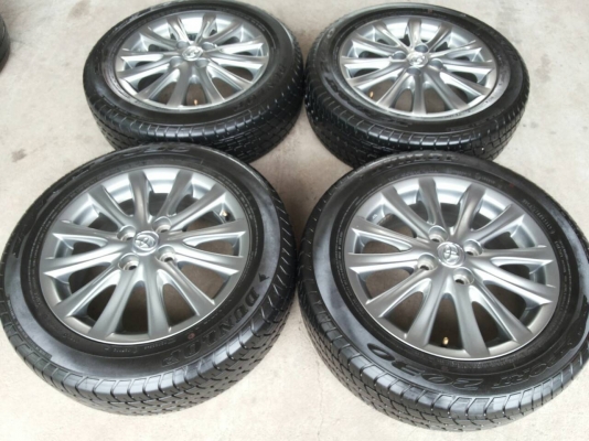 ล้อเดิมวีออส รุ่น รมดำ ขอบ15พร้อมยาง