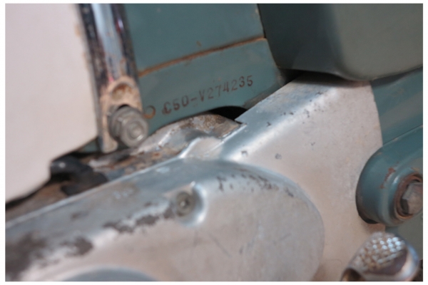 Honda C50 Super Cub  รถมือ1บ้านเรา (แต่เก่าญี่ปุ่น)