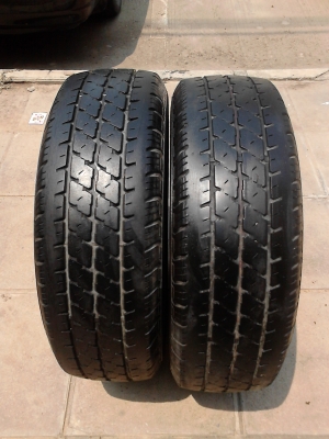 205R14  BRIDGESTONE LEO 677 มี 2 เส้น TEL.081-427-3941