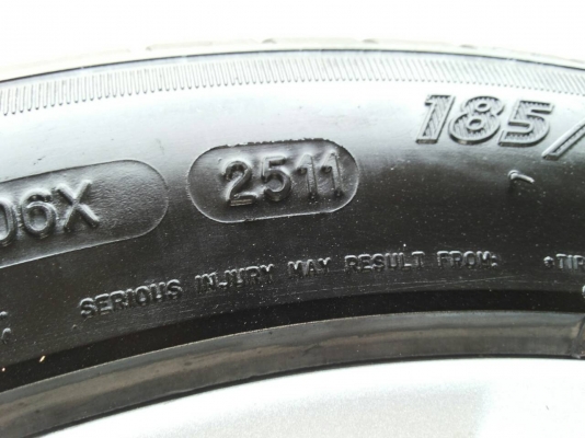 ล้อแม็คเดิม วีออส ขอบ 15 พร้อมยางดงมิชชิลิน 185-55R15