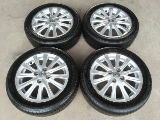 ล้อแม็คเดิม วีออส ขอบ 15 พร้อมยางดงมิชชิลิน 185-55R15