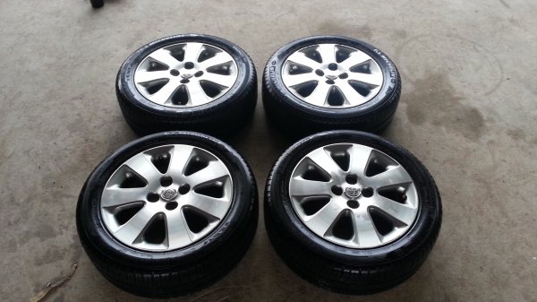 ล้อแม็คเดิม วีออส ขอบ 15 พร้อมยาง มิชชชิลิน185-55R15