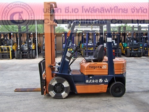 ขายรถ โฟล์คลิฟท์ TOYOTA รุ่น 5-FD20