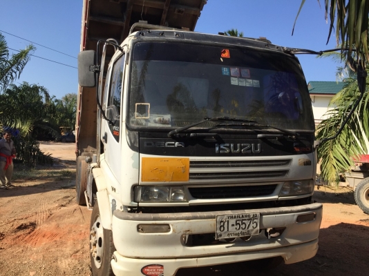 10 ล้อดั้ม 320 แรง ISUZU FXZ23NZH2 4-7002181 ปี 2550 มีระบบลาก รถสวยเดิมเล่มพร้อม